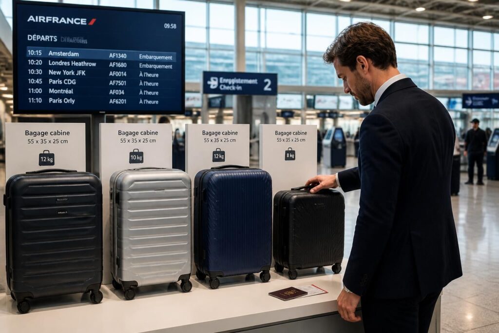 Comment bien choisir sa valise cabine pour un vol avec Air France ?