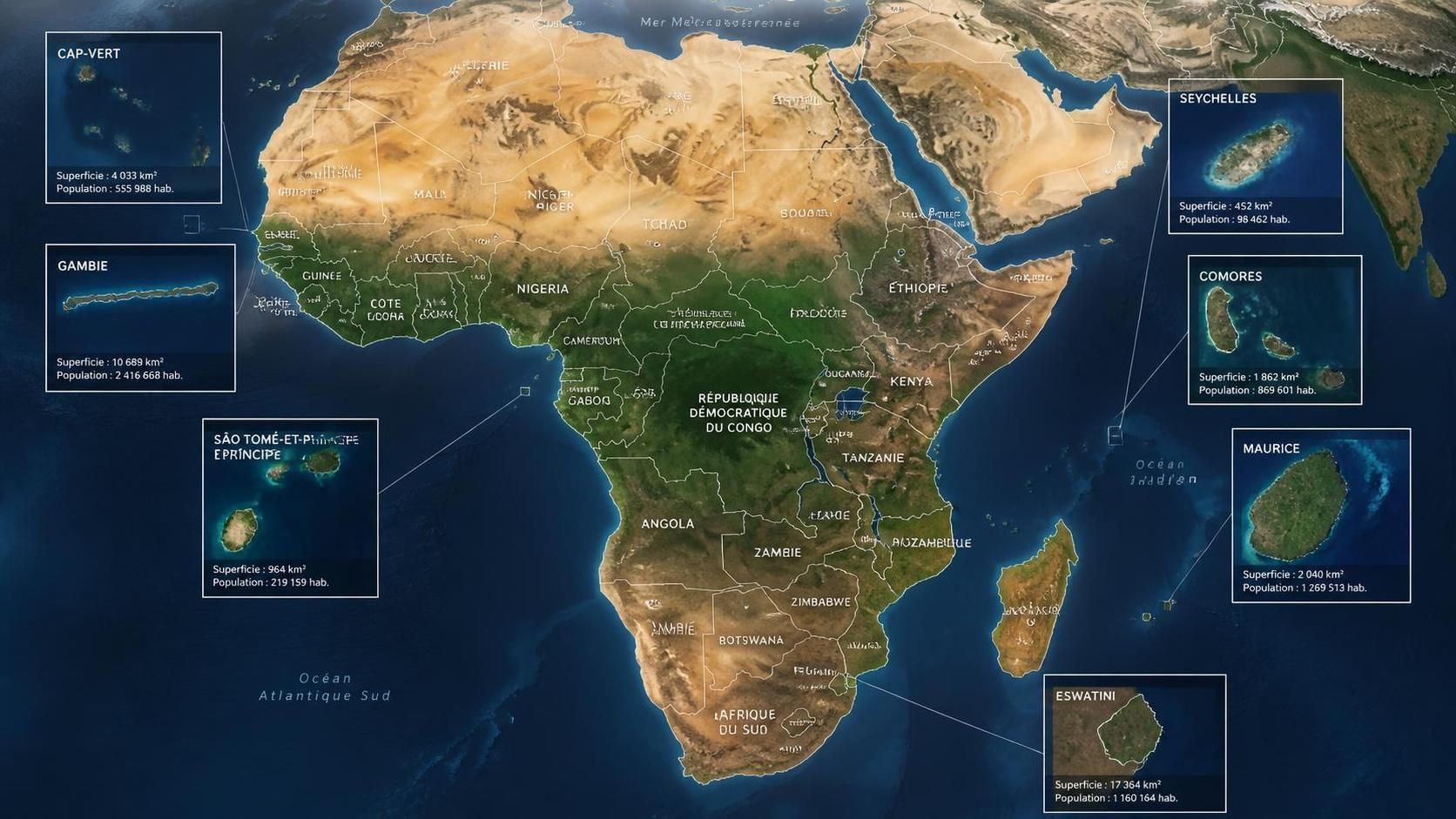 explorez les plus petits pays d'afrique, des territoires minuscules aux trésors culturels et naturels insoupçonnés, et découvrez leur richesse unique.