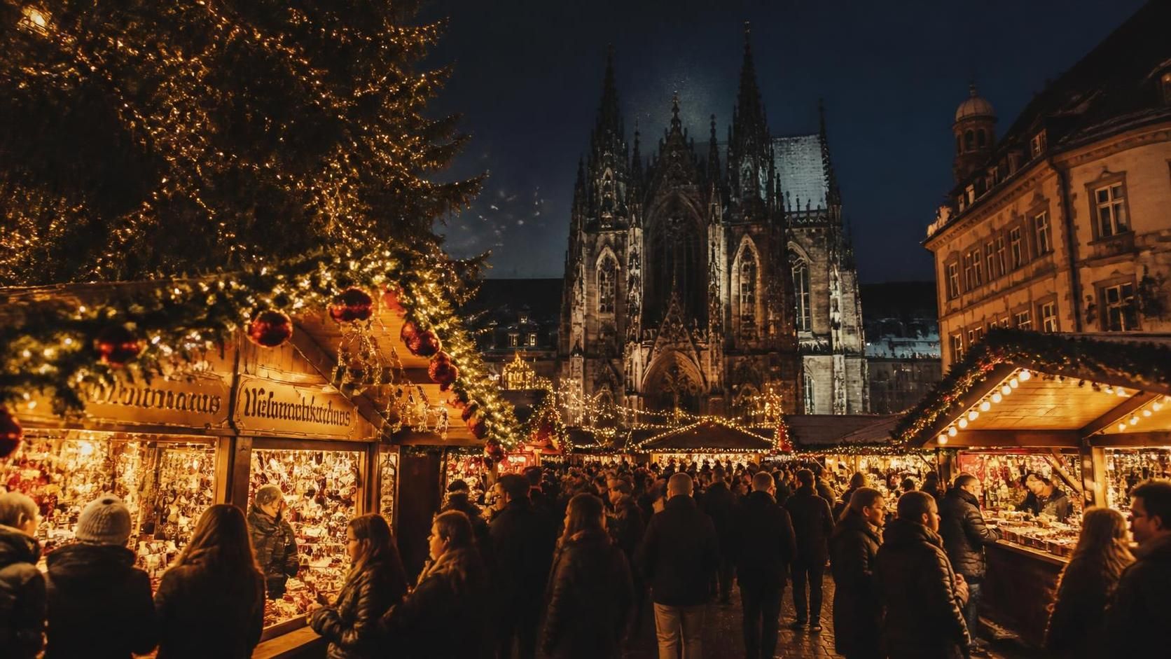 explorez les 5 marchés de noël les plus enchanteurs d'allemagne et plongez dans une atmosphère féerique entre lumières scintillantes, artisanat traditionnel et délices gourmands.