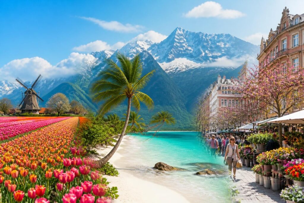 Les meilleures destinations pour voyager en avril : où partir au printemps ?