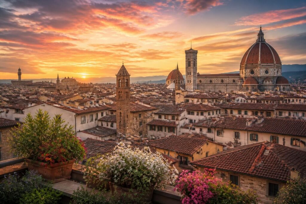 Les toits florentins : une escapade panoramique au cœur de Florence