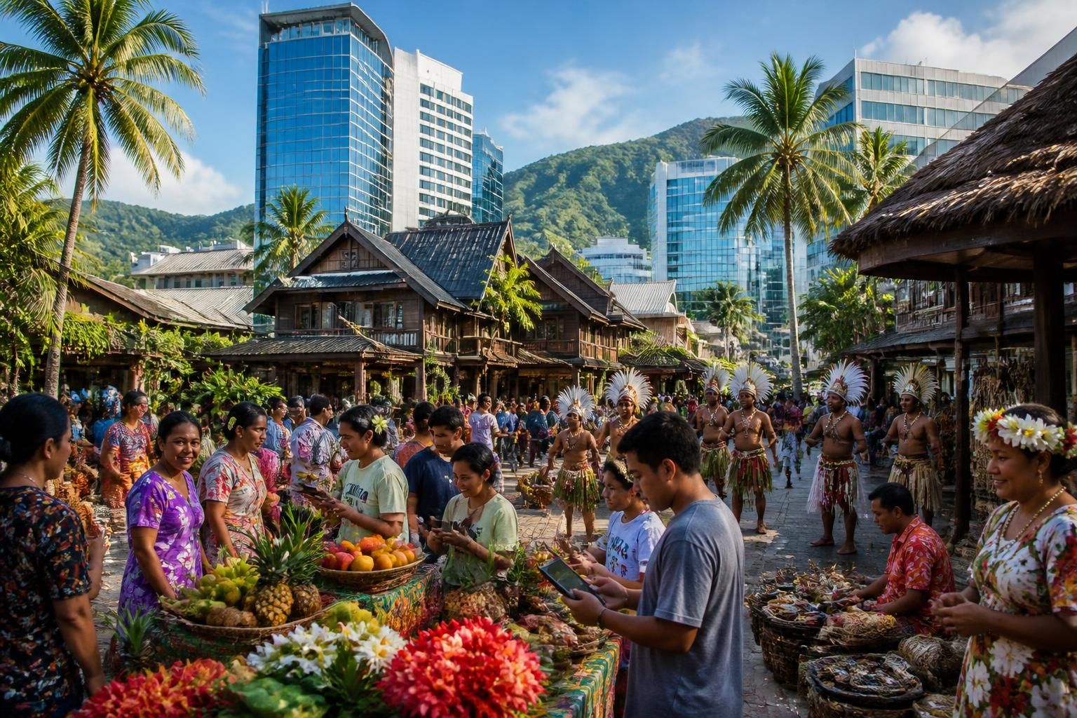 découvrez la vie et le quotidien des habitants de l'île, un équilibre fascinant entre traditions ancestrales et influences modernes qui façonnent leur identité unique.