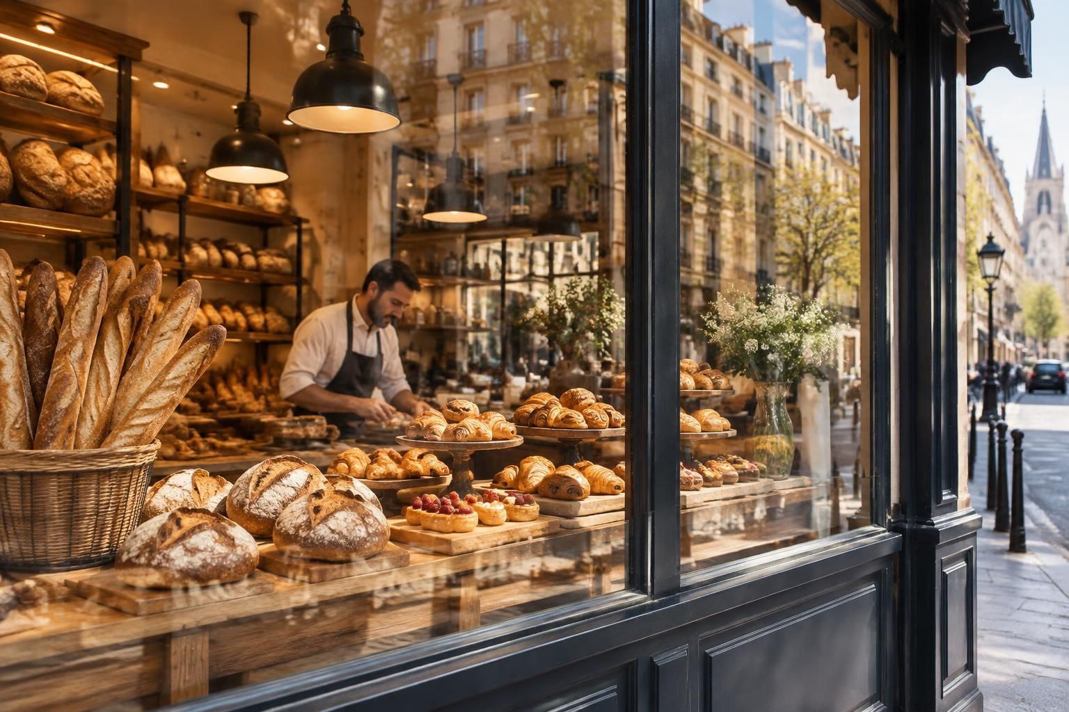 découvrez la boulangerie eric kayser, rue du bac à paris : pains au levain, viennoiseries et pâtisseries artisanales aux saveurs authentiques.