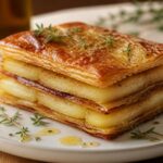 Délice croustillant : mille-feuille gourmand aux pommes de terre