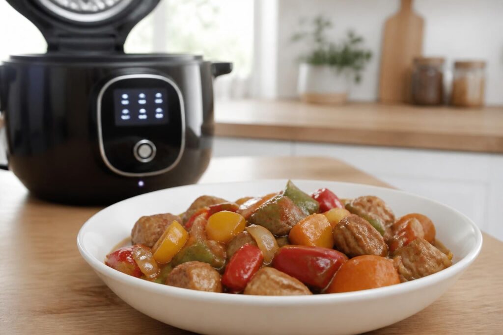 Délicieux sauté de porc express au Cookeo : recette facile et rapide