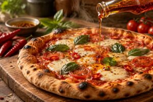 Huile pimentée : le secret épicé pour sublimer vos pizzas
