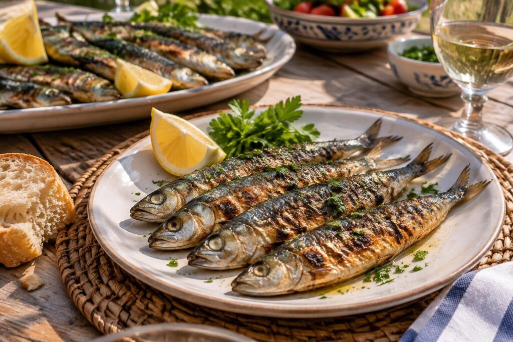 Quelle quantité de sardines prévoir par convive ?
